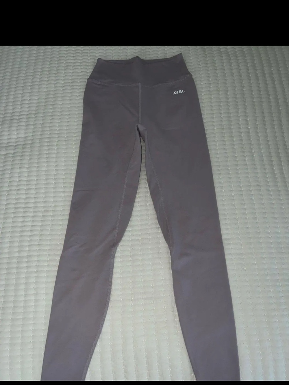 AYBL Mauve Gray High-Rise Leggings